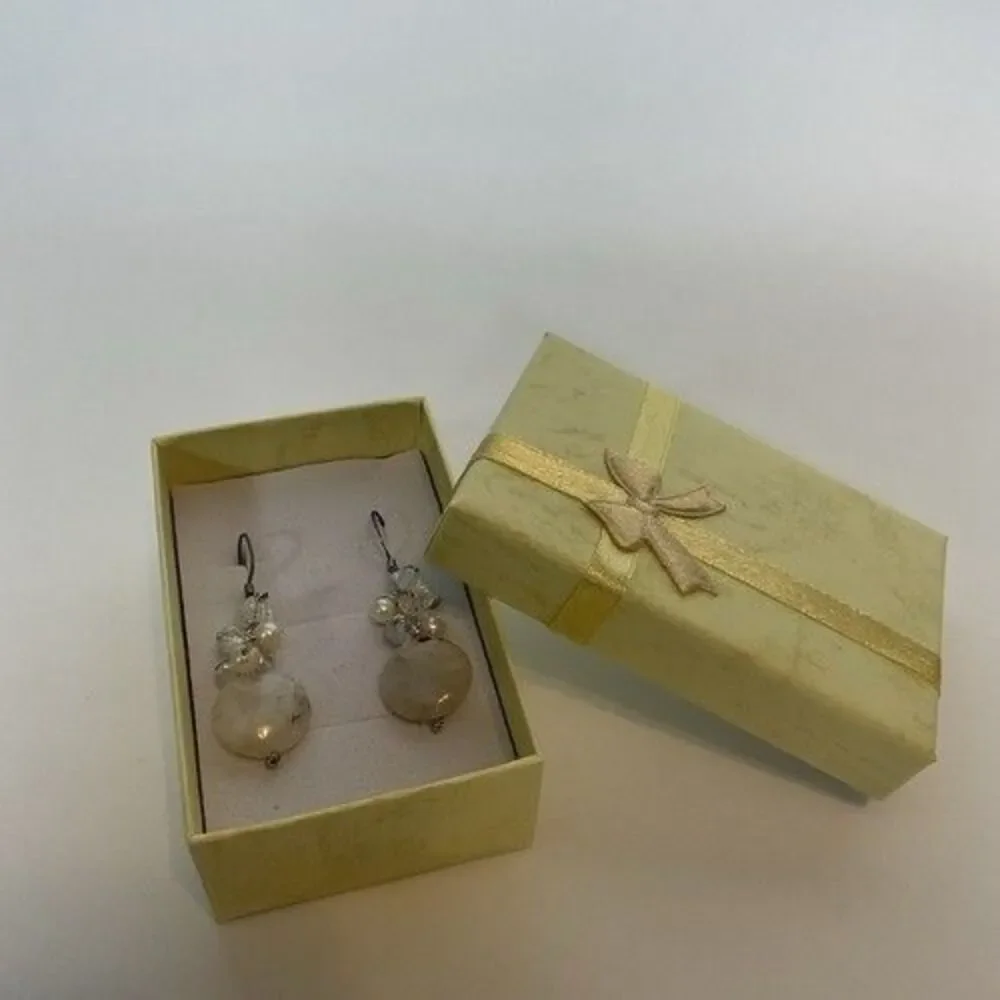 NWT Pannee Women Sterling Silver/White Pearl DropDangle‎ Earrings Taiwan 1.8